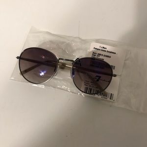 7 For All Mankind Sunglass Gunmetal